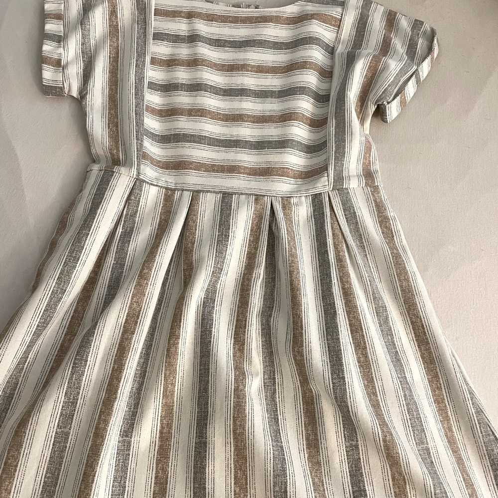 Blu Pepper fit and flare dress with pockets
